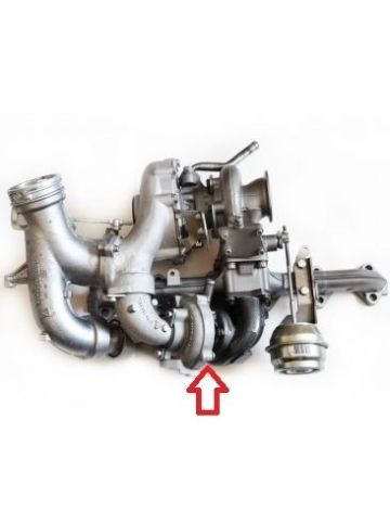Turbo BMW 535D E60 3.0 D 272 CV (position arrière)