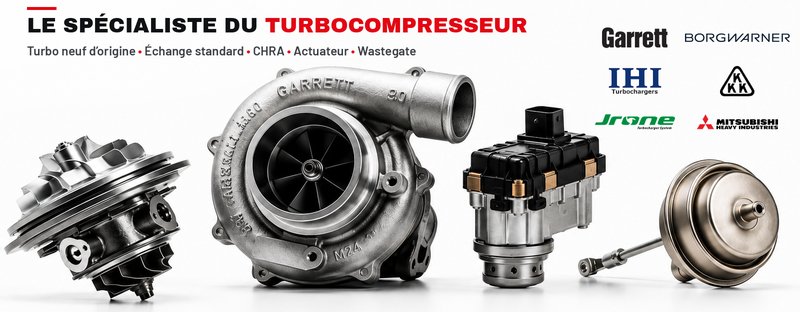 FlexTurbo, spécialiste du turbocompresseur : turbo neuf d’origine, échange standard, CHRA, actuateur et wastegate