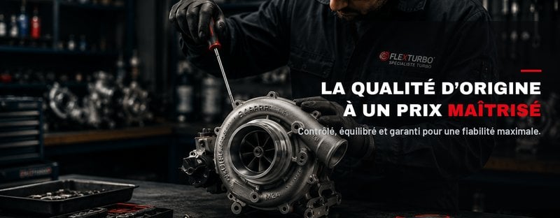 Turbo reconditionné en atelier : qualité d’origine à prix maîtrisé, contrôlé, équilibré et garanti